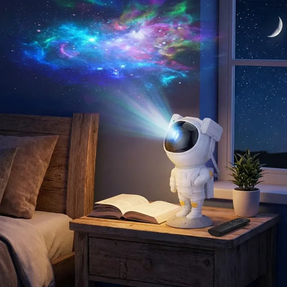 Astronaut galaxy projector