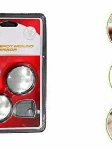 Auto Ryde Manual Blind Spot Mirror For Universal For Car Universal For Car  (Right, Left)