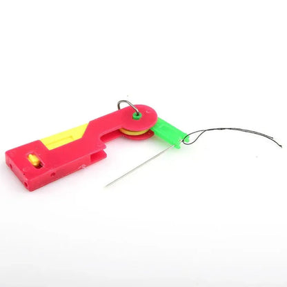 Automatic needle threading device - home improvement