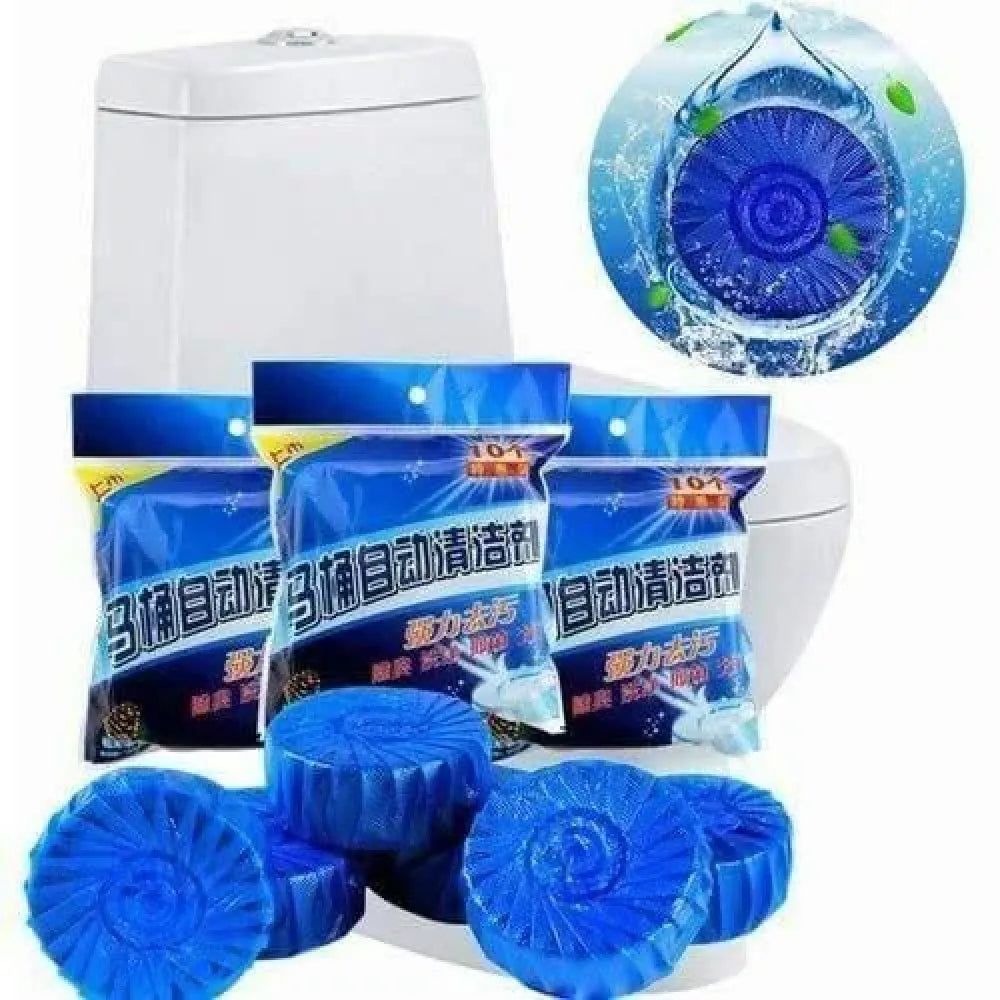 Automatic toilet cleaning tablets