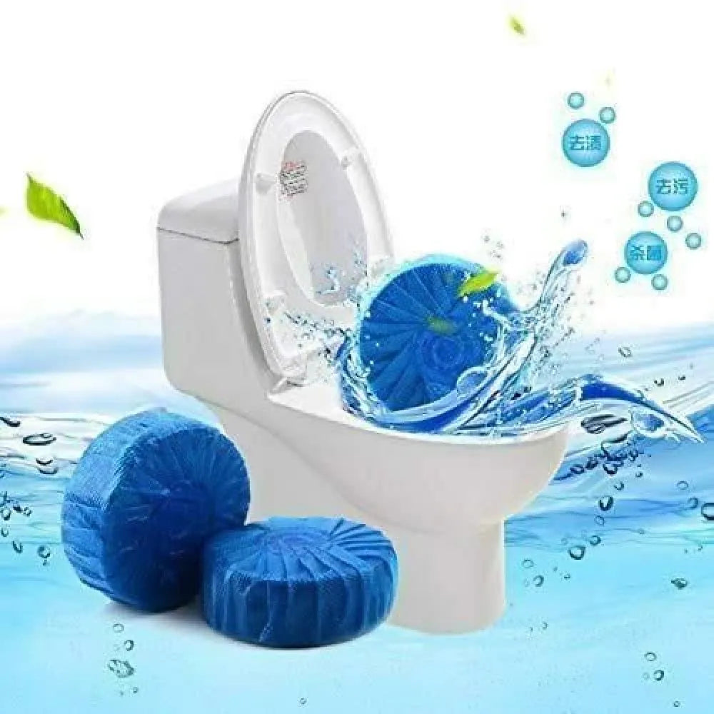 Automatic toilet cleaning tablets