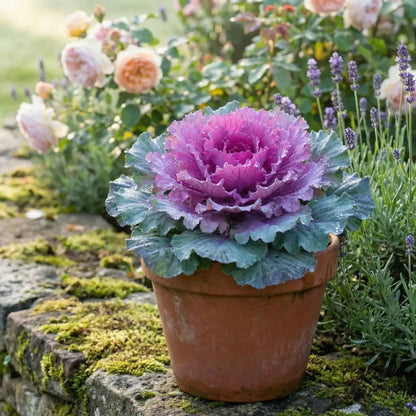 Autumn kale mix seeds - gardening