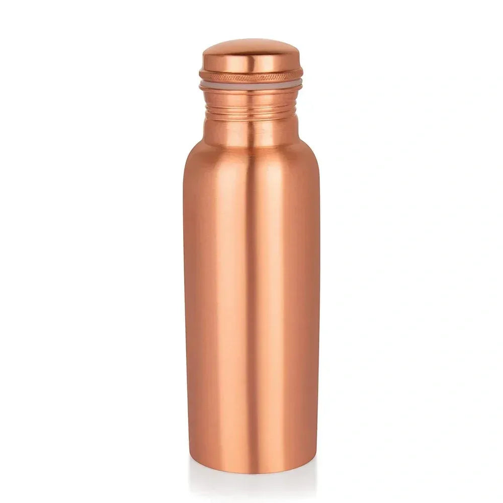 Ayurvedic copper water bottle set - kitchen tool