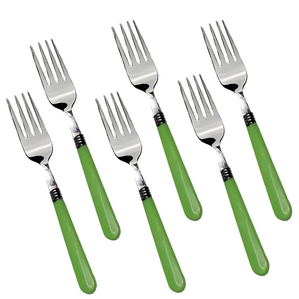 6-piece stainless steel forks