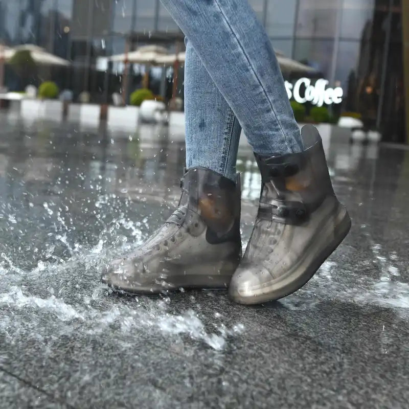 Waterproof rain shoe covers