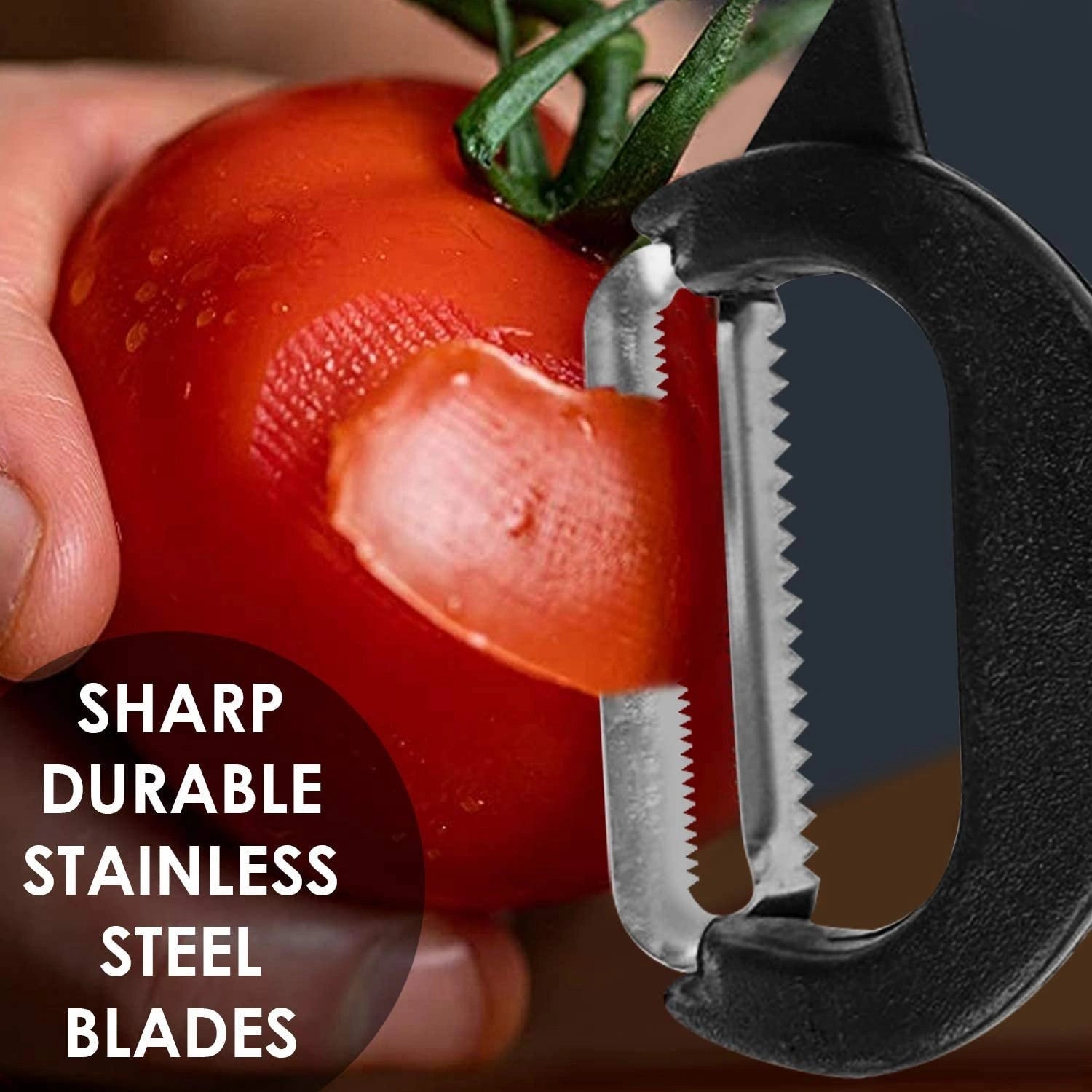 2-in-1 julienne & veg peeler