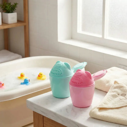 Baby hair rinse cup - home improvement