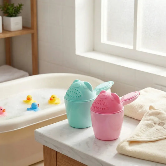 Baby hair rinse cup - home improvement