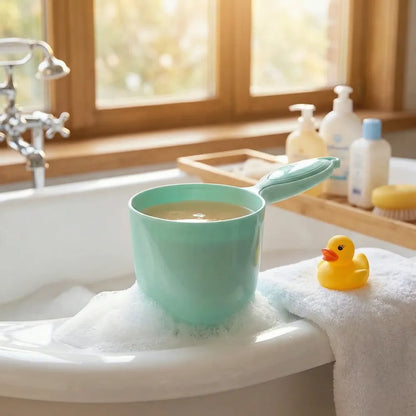 Baby hair rinse cup - home improvement