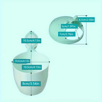 Baby hair rinse cup - home improvement