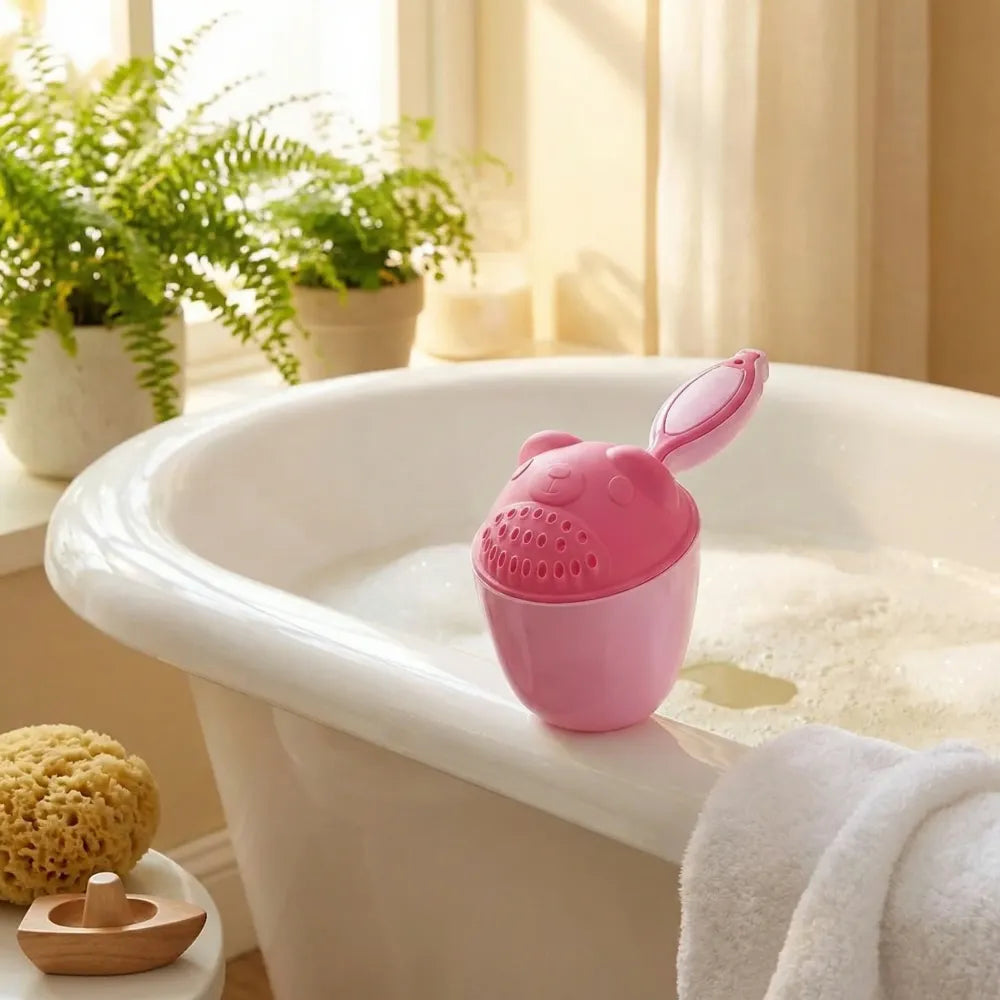Baby hair rinse cup - home improvement