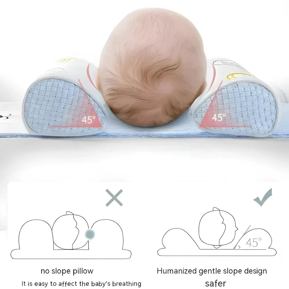 Baby head shaping pillow