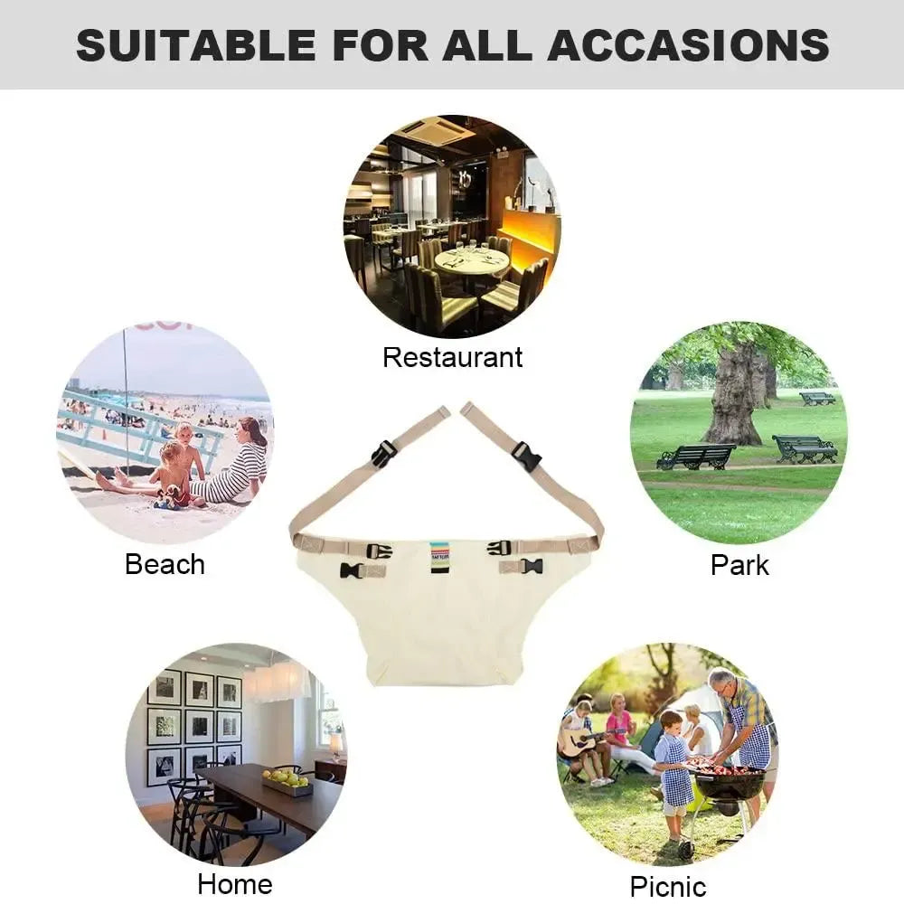 Baby high chair safety seat