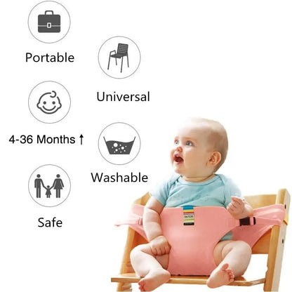 Baby high chair safety seat