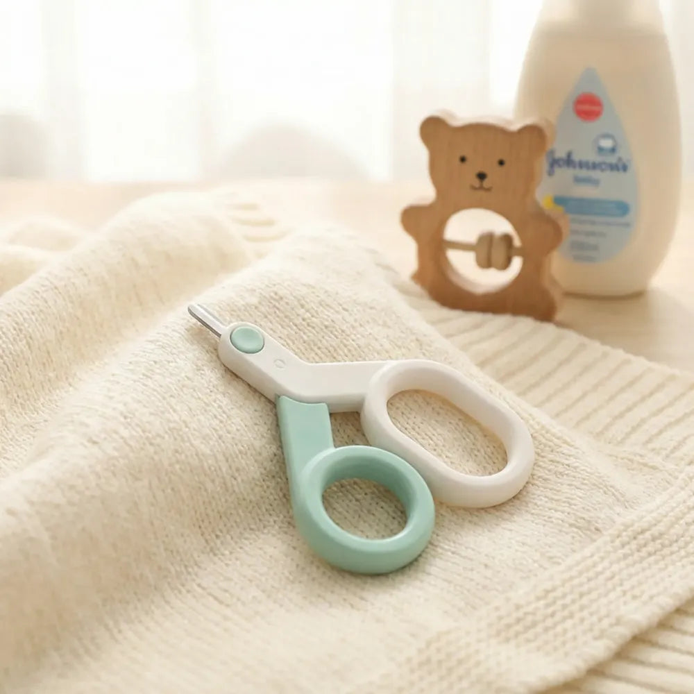 Baby safety nail scissors - care