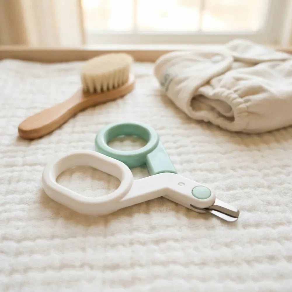 Baby safety nail scissors - care