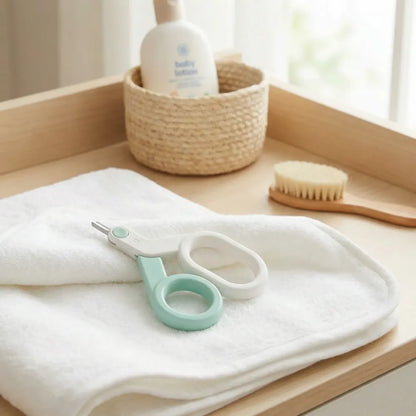 Baby safety nail scissors - care
