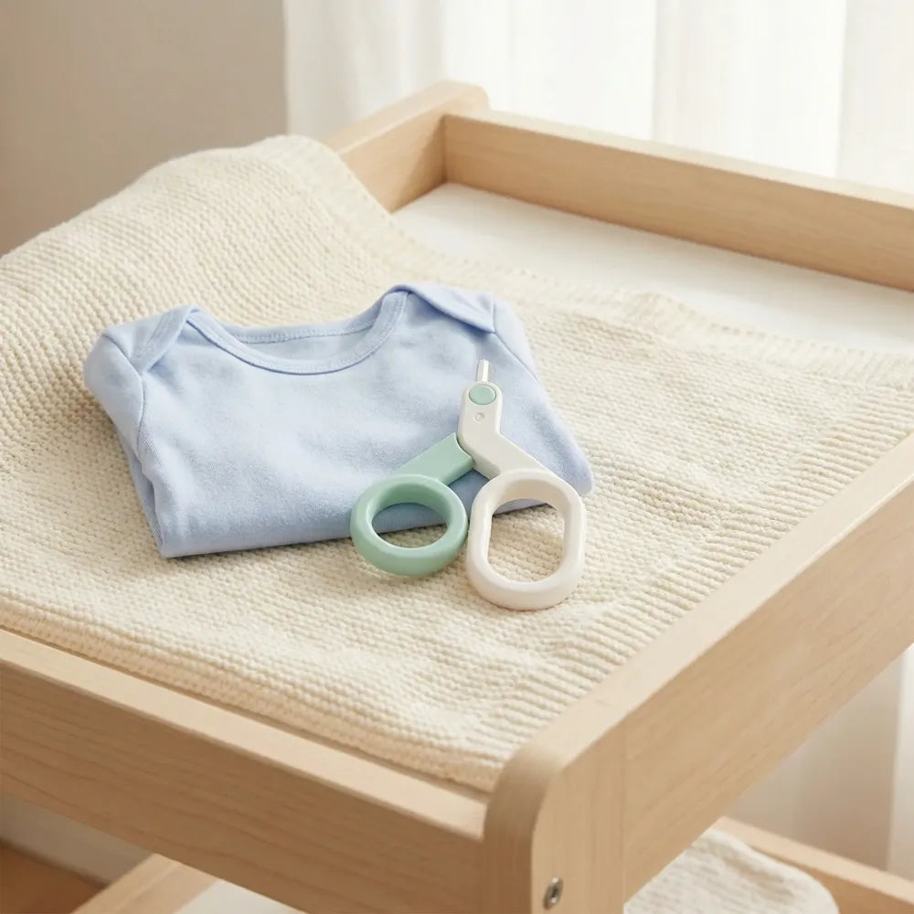 Baby safety nail scissors - care