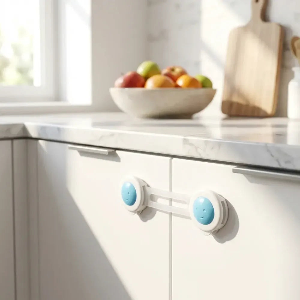 Baby safety strap lock - home improvement