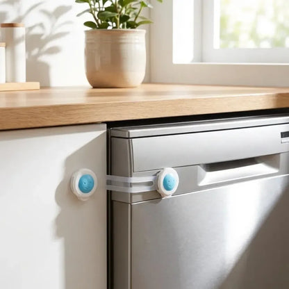 Baby safety strap lock - home improvement