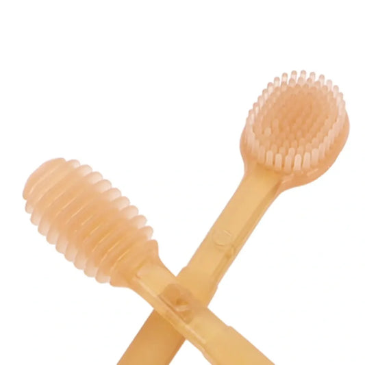 Baby silicone finger toothbrush