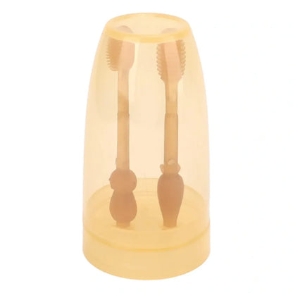 Baby silicone finger toothbrush
