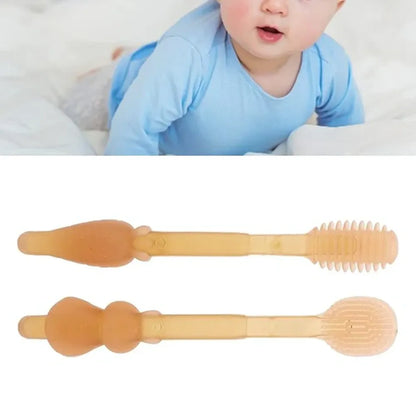 Baby silicone finger toothbrush