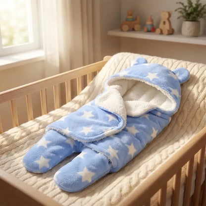Baby star wrapper blanket – cotton