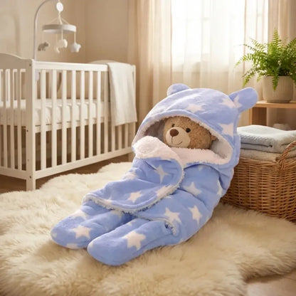 Baby star wrapper blanket – cotton