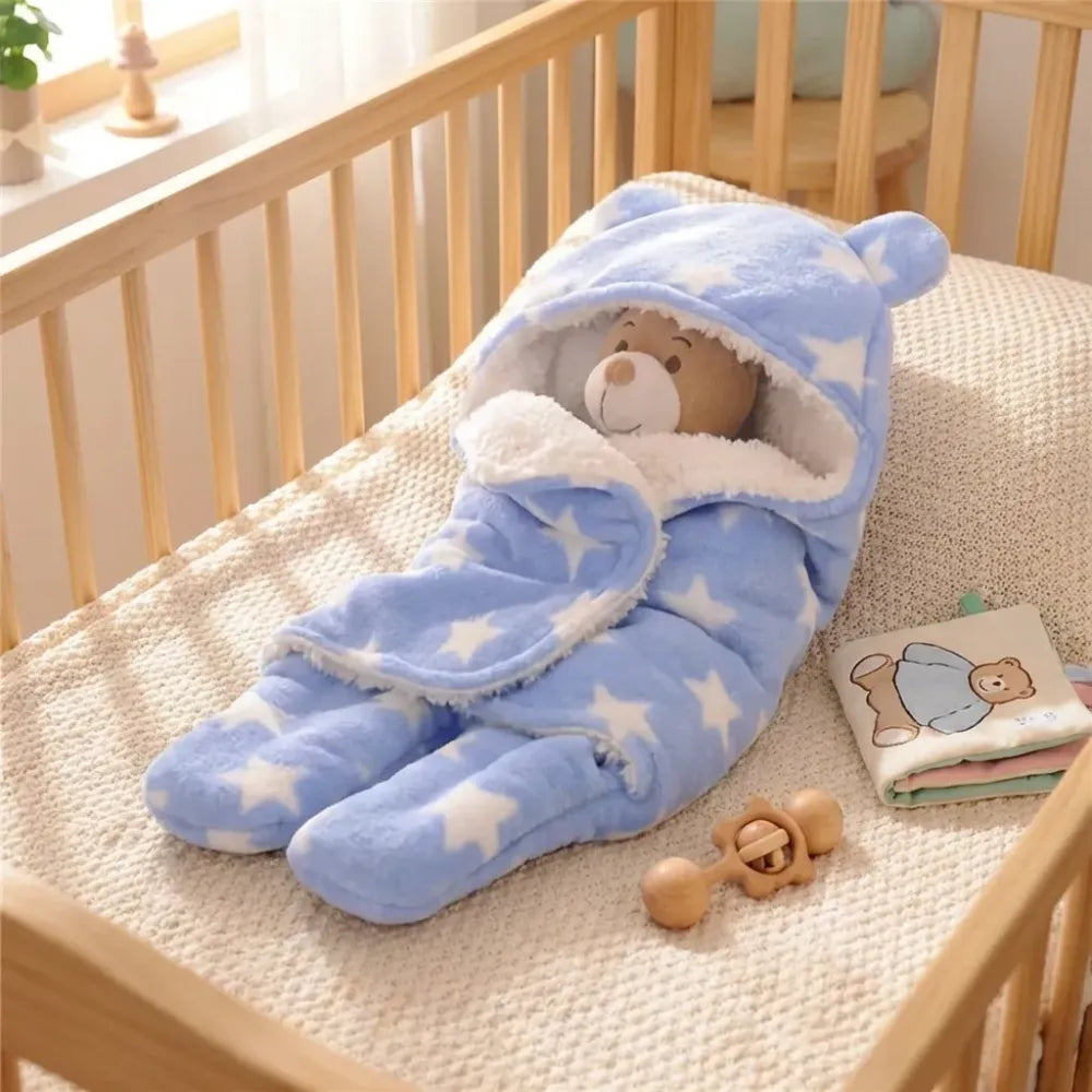 Baby star wrapper blanket – cotton