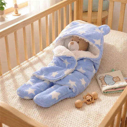 Baby star wrapper blanket – cotton