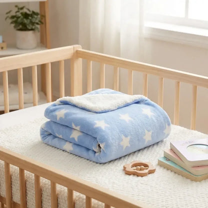 Baby star wrapper blanket – cotton