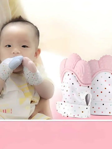 Baby Teething Glove – Silicone Teether Mitten