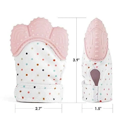 Baby teething glove – silicone teether mitten