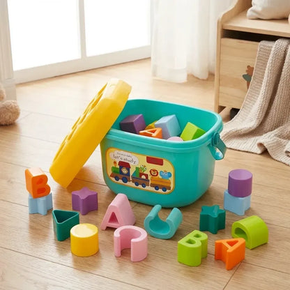 Baby’s first wooden block - toys
