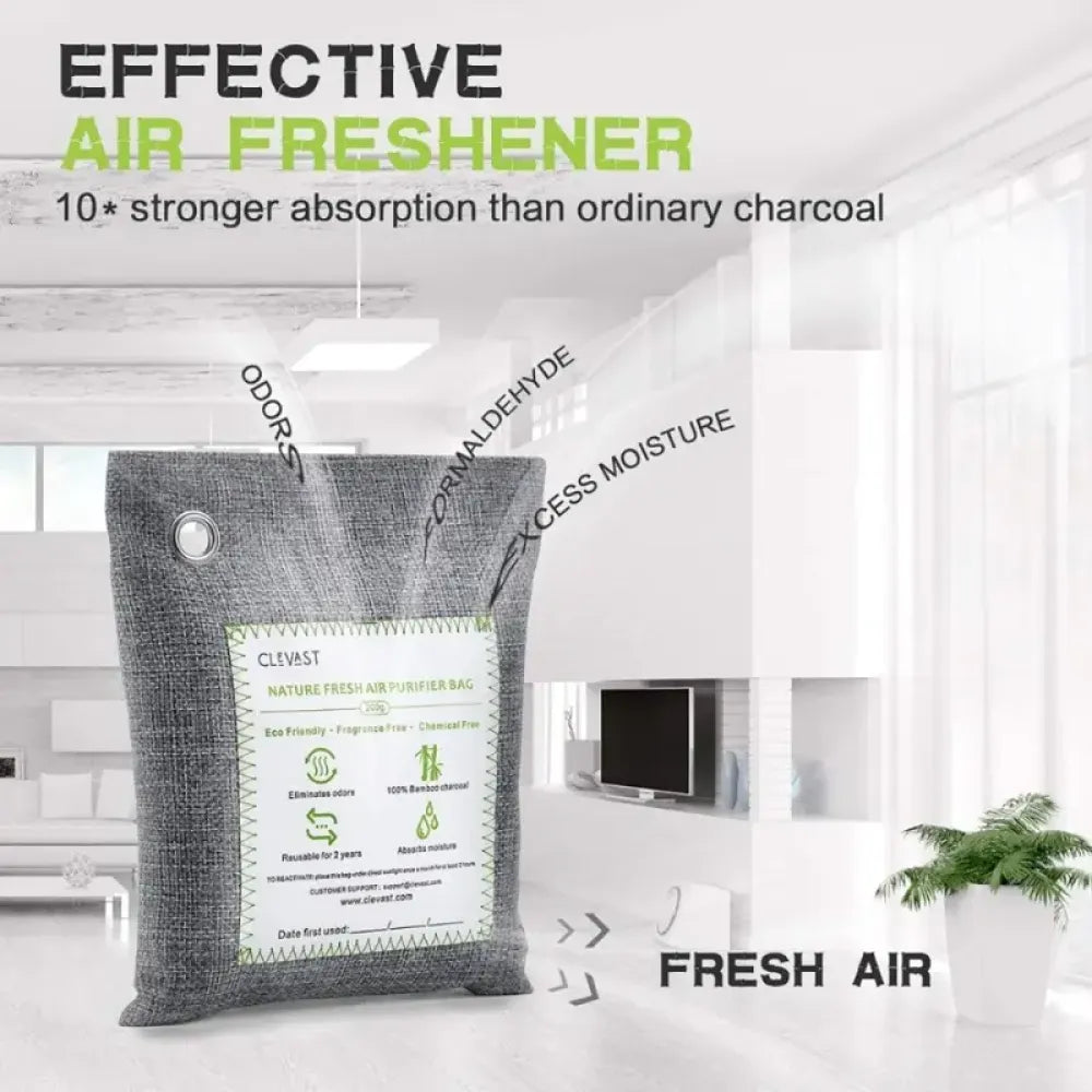 Bamboo charcoal air purifier - car and bike accessories