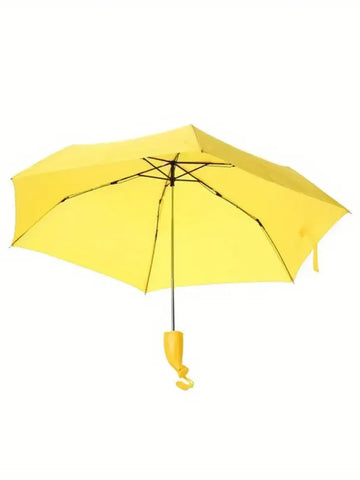 Banana Shaped Foldable Umbrella