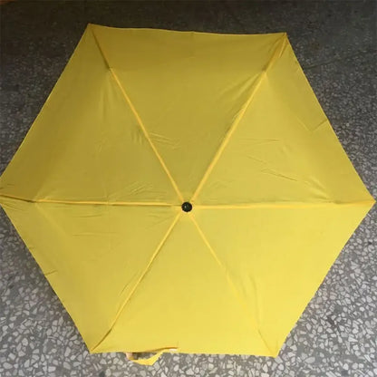 Banana shaped foldable umbrella - travel