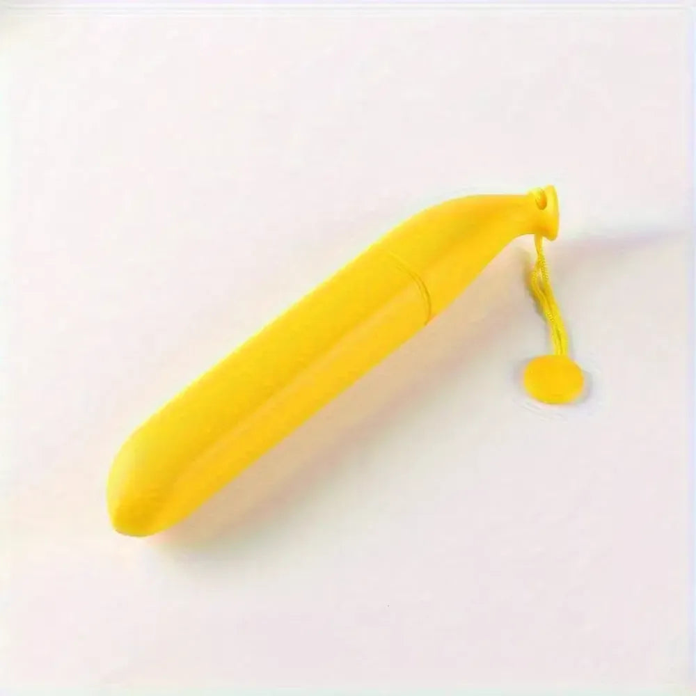 Banana shaped foldable umbrella - travel