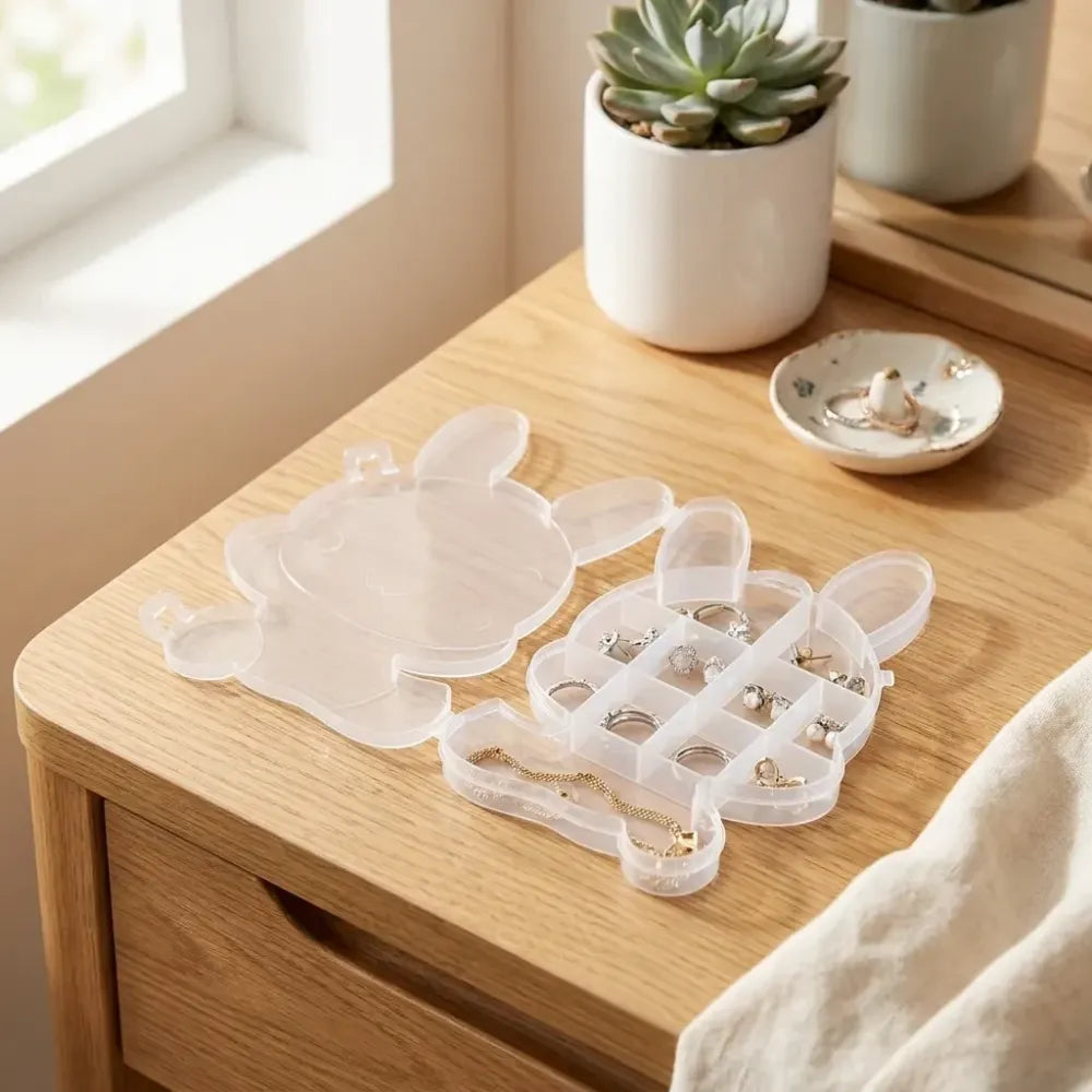 Bear-shaped jewelry storage box - home improvement