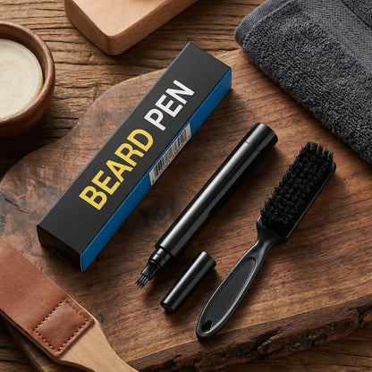 Beard filler pen with brush – pack of 1
