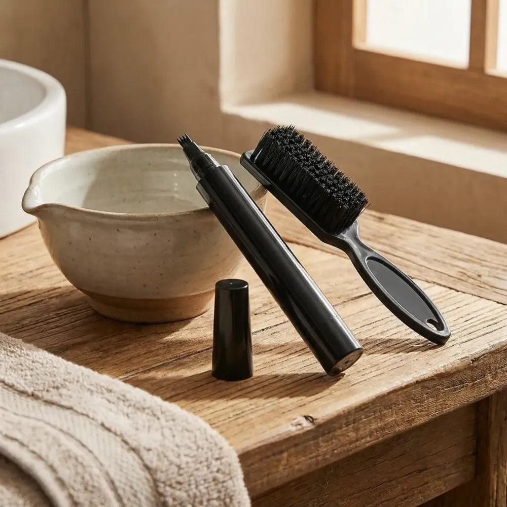 Beard filler pen with brush – pack of 1