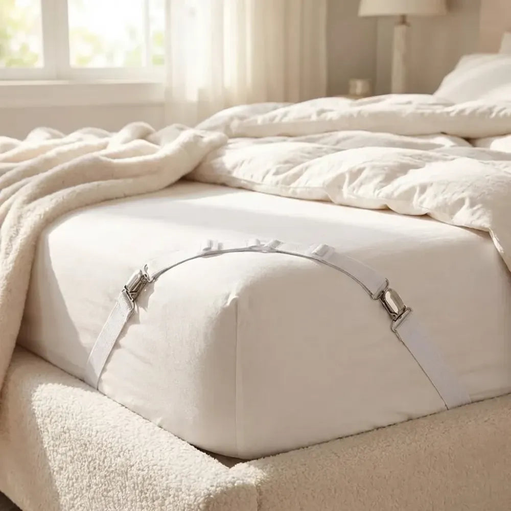 Bed sheet gripper straps - home improvement