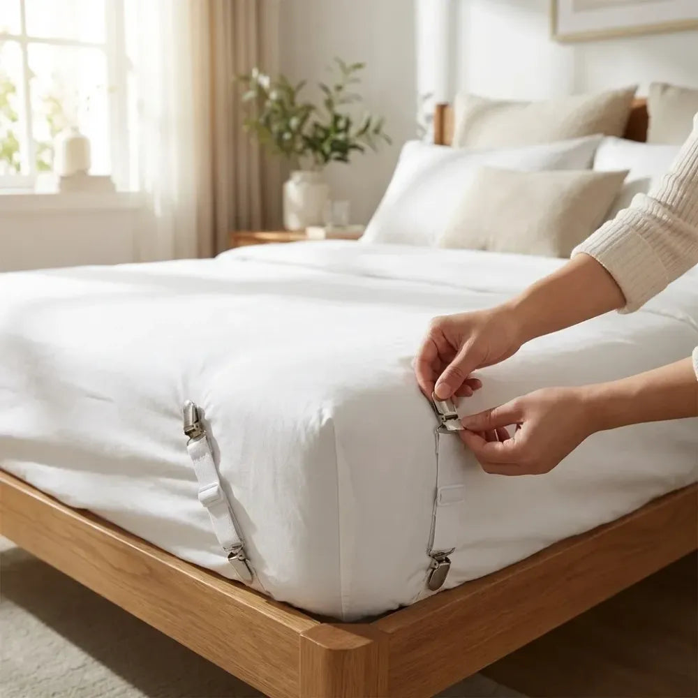 Bed sheet gripper straps - home improvement