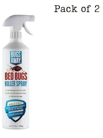 Bedbug killer spray Non-Toxic Pack of 2 (200 ml )