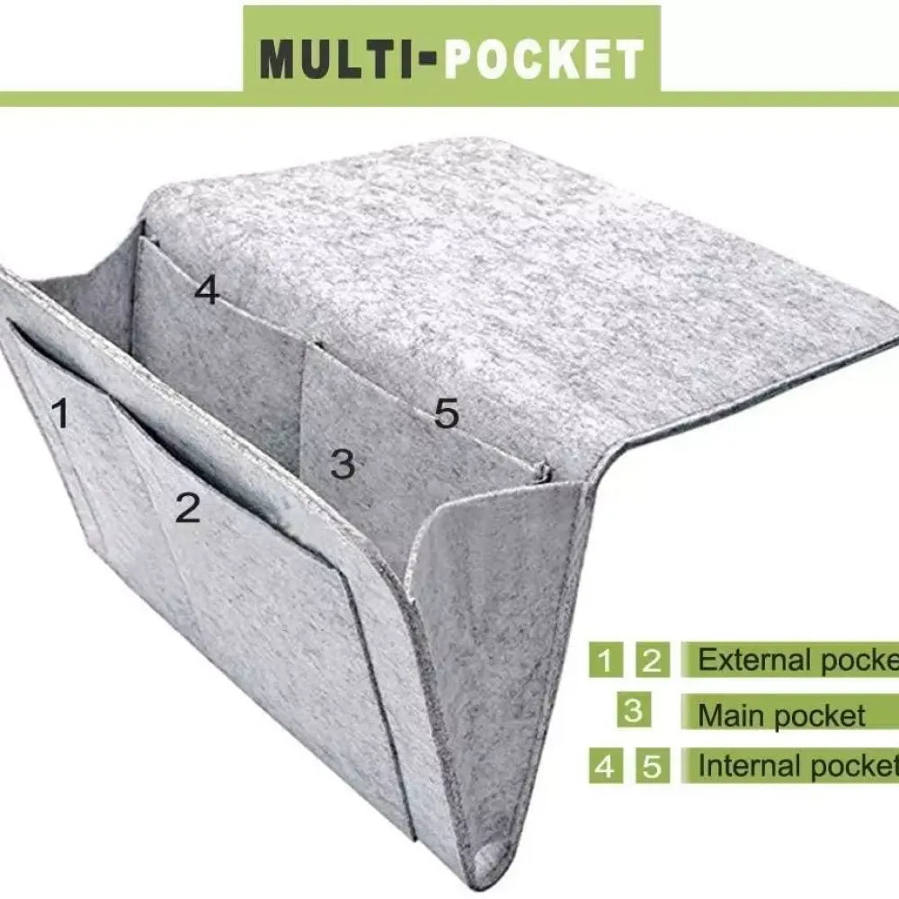 Bedside caddy organizer - home essentials