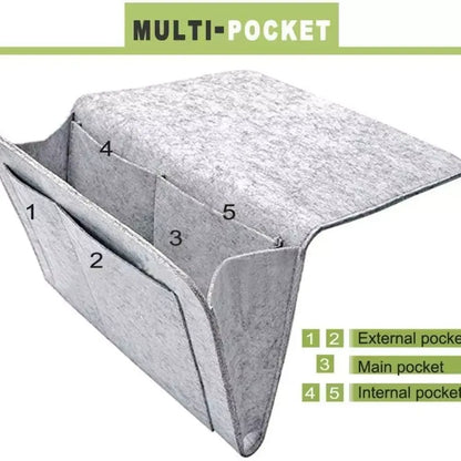 Bedside caddy organizer - home essentials
