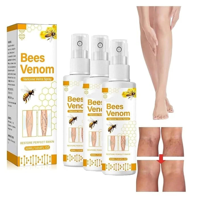 Bee Venom Spider Veins Spray (Pack of 3)