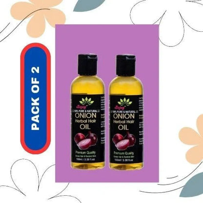 Bejoy onion herbal hair oil – 200ml × 2