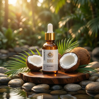 Belly button oil - hair care